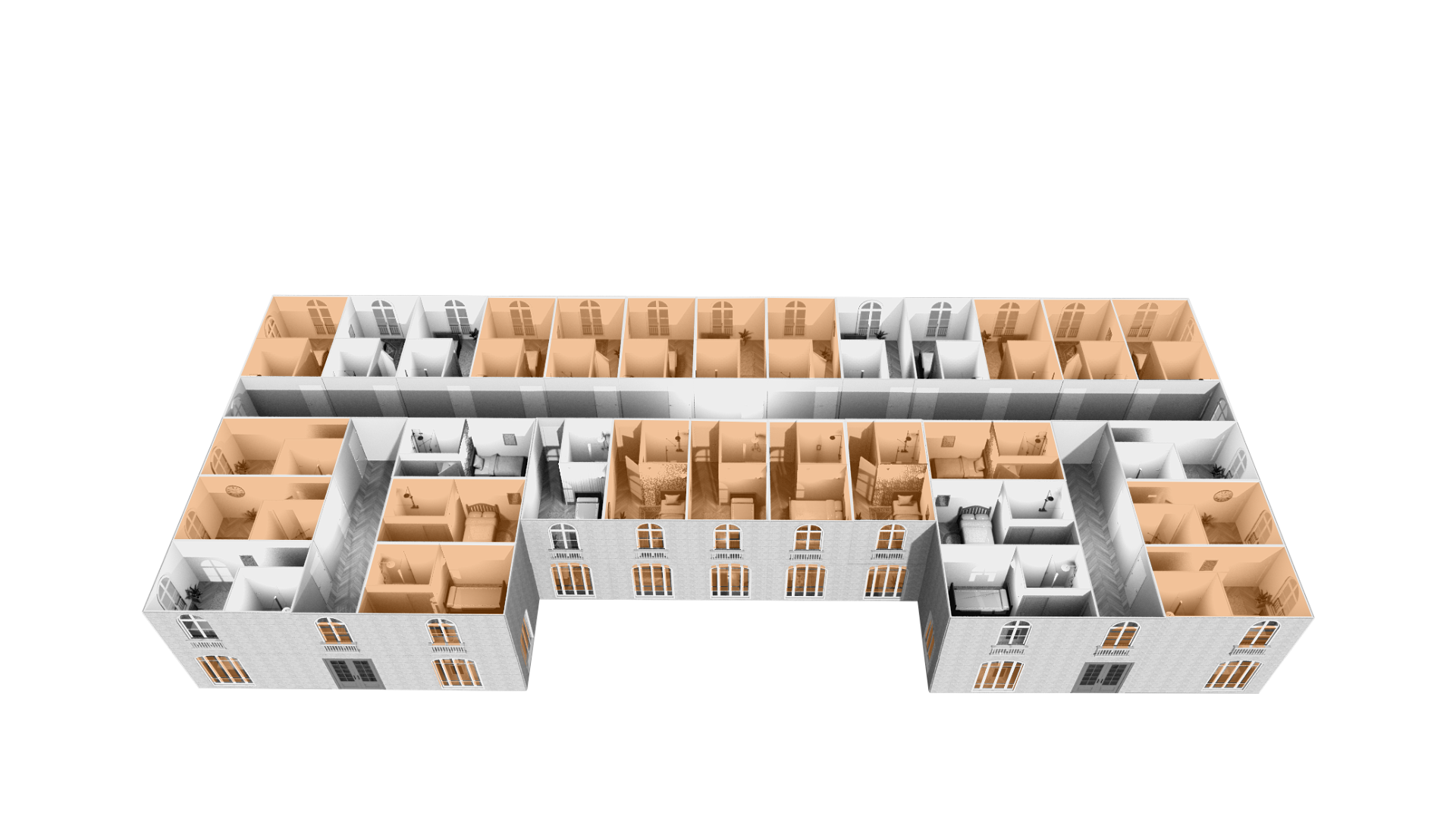 Configuration pour 50 logements